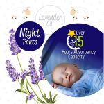 Overnight Slip-On Diaper Pants for Swaddler Babies -Disposable Leakproof Nappy Pants for Maximum 15hr Protection and Dry Night - Size 5 Junior (24-44Lbs, 24 Count) - Image 5